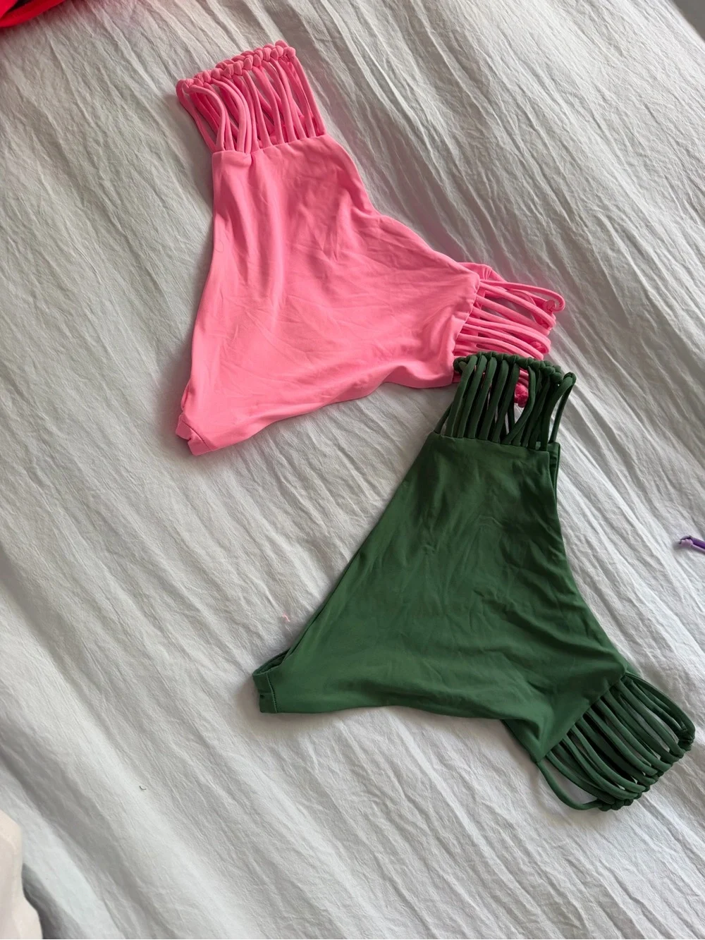 Stone fox swim bikini bottoms set of 2 - Small